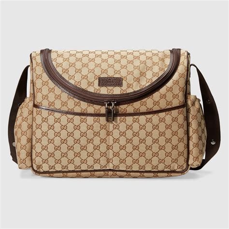 gucci baby change bag|authentic gucci diaper bag tote.